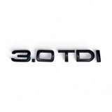 Logo de coffre noir motorisation Badge AUDI 1.9 2.0 2.5 3.0 4.0 TDI