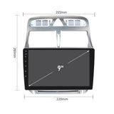 Autoradio Apple Carplay/AndroidAuto pour Peugeot 307 - 2001 à 2008