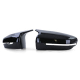 Coques de rétroviseurs type M Performance noires brillantes pour BMW Série 4 G22 (2020 - Aujourd'hui)