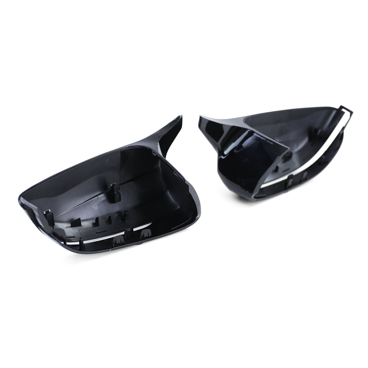 Coques de rétroviseurs type M Performance noires brillantes pour BMW Série 4 G22 (2020 - Aujourd'hui)
