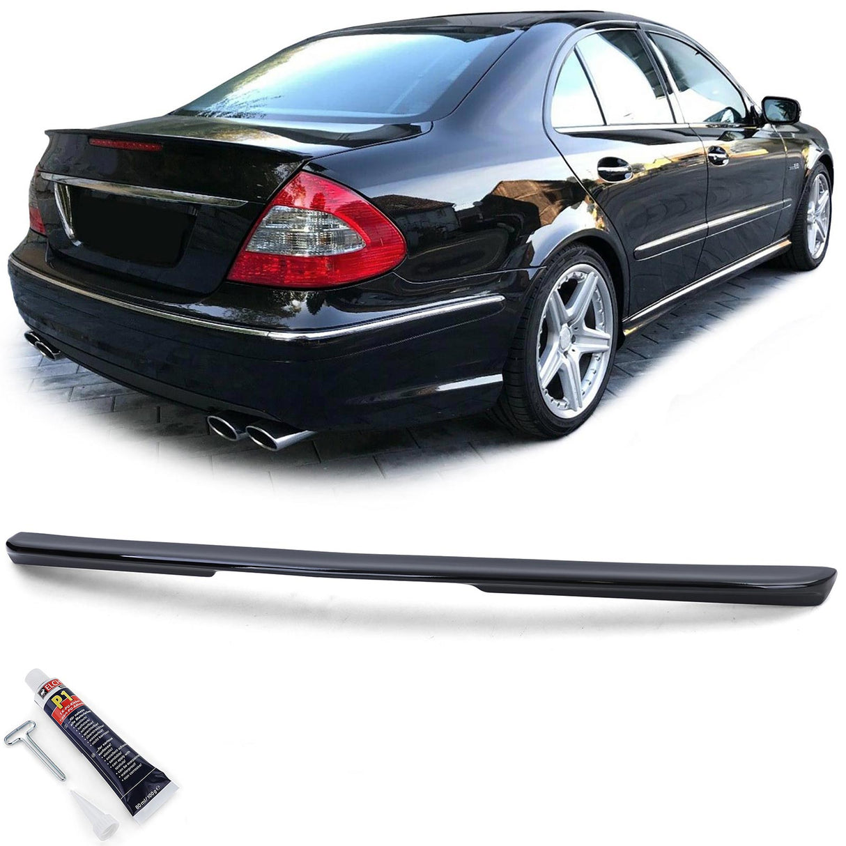 Aileron de coffre Becquet type AMG pour Mercedes Classe E W211 (2003 - 2008)