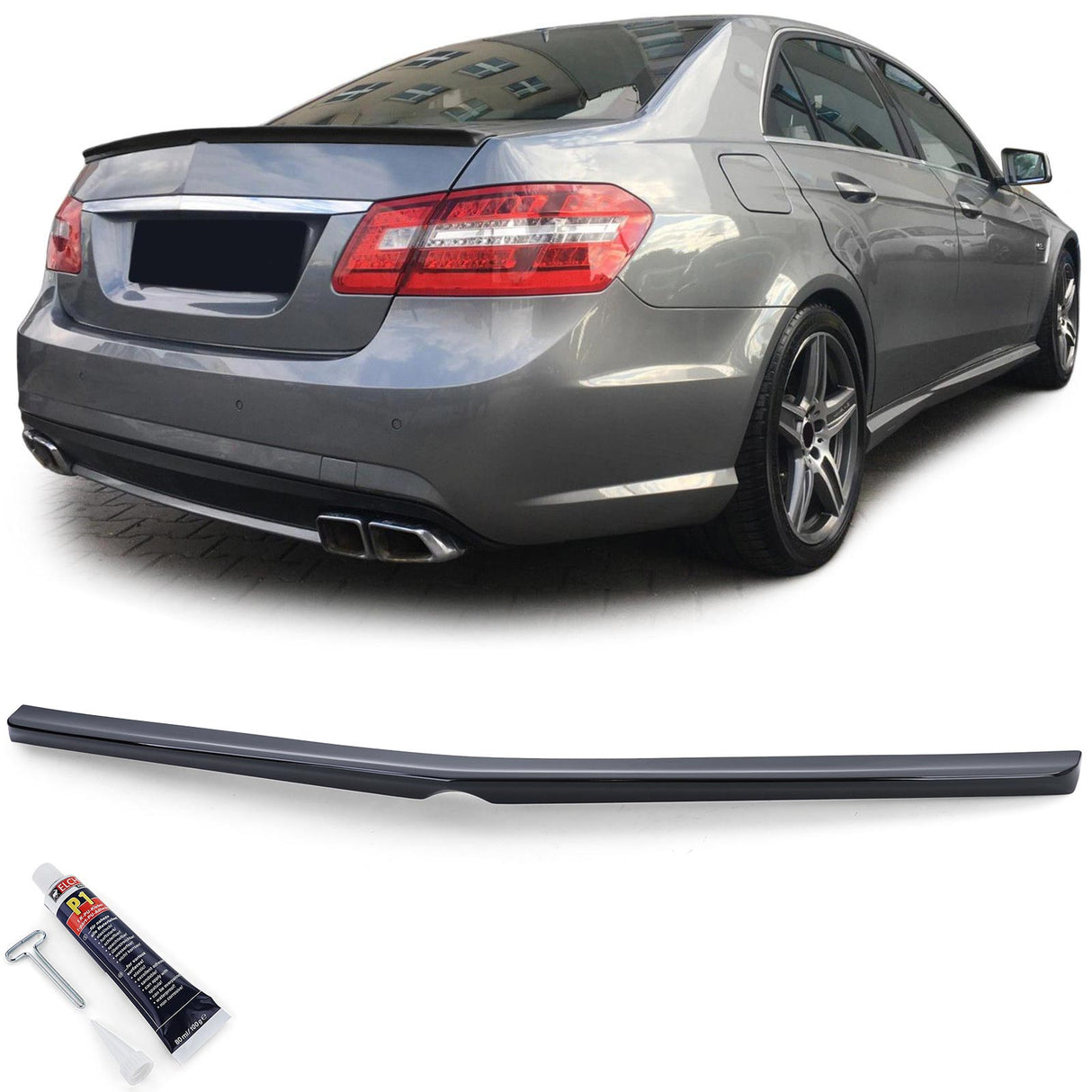 Aileron de coffre Becquet type 63 AMG pour Mercedes Classe E W212 (2009 - 2016)