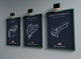 A-Poster circuits automobiles du Nürburgring