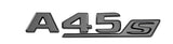 Logos Badges de coffre noir Mercedes A45 A45s A35 AMG W177