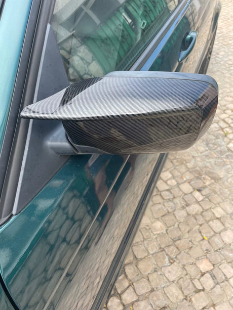 Coques de rétroviseurs type M Performance en fibre de carbone pour BMW Série 3 E46 (1998 - 2006)