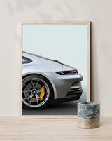 Affiche voiture Porsche 911 GT3 992 Touring Poster en toile Supercar