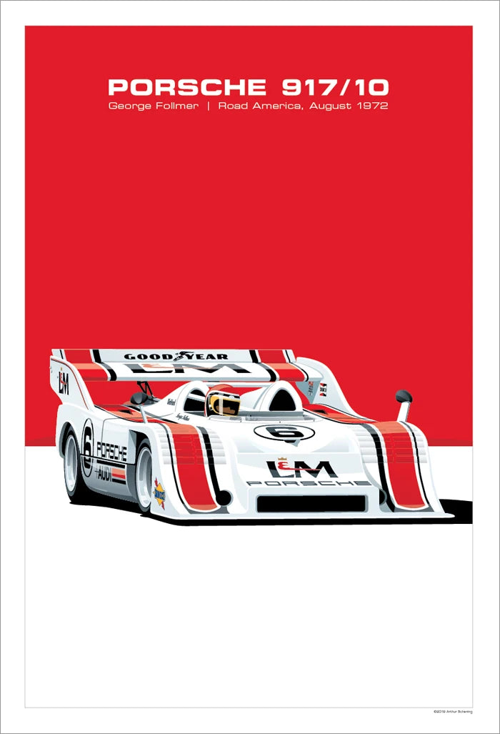 Affiche voiture Porsche 917 908 935 956 Poster en toile Endurance 24h du Mans Classic