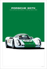 Affiche voiture Porsche 917 908 935 956 Poster en toile Endurance 24h du Mans Classic