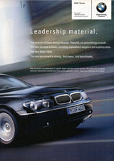 Affiches publicitaires vintage de voiture BMW