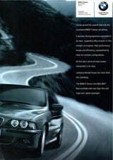 Affiches publicitaires vintage de voiture BMW