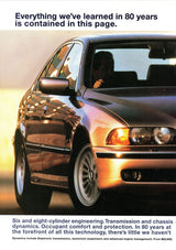 Affiches publicitaires vintage de voiture BMW