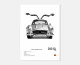 Affiches voitures murales à l'effigie de Mercedes AMG