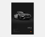 Affiches voitures murales à l'effigie de Mercedes AMG