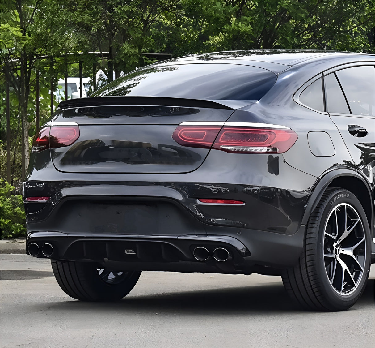 Aileron de coffre Becquet look AMG pour Mercedes GLC Coupé C253 (2016 - 2023)