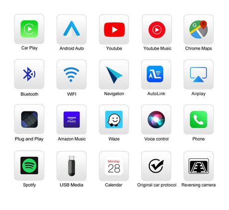Android Auto et Apple CarPlay pour Audi Q7 II (2015 à 2024)