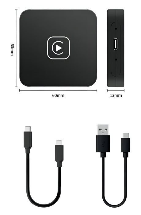 Android Auto Adaptateur sans fil AndroidAuto et Apple Carplay Bluetooth et WiFi pour Audi