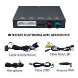 Autoradio connecté Android Auto et Apple CarPlay pour BMW Série 6 E63 E64 CCC CIC (2003 à 2010)