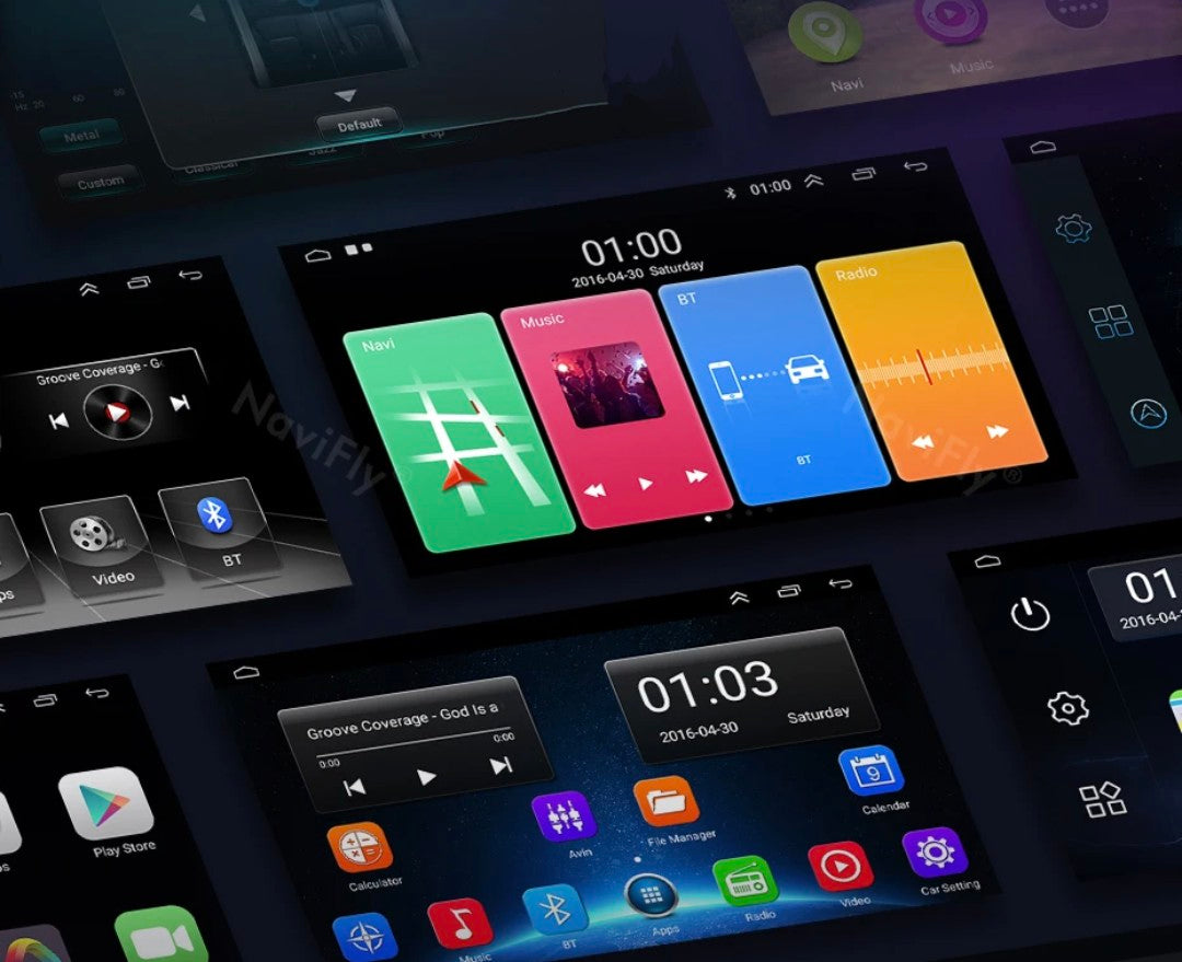 Autoradio connecté Android Auto et Apple CarPlay pour Mercedes CLK W209 (2003 - 2009)