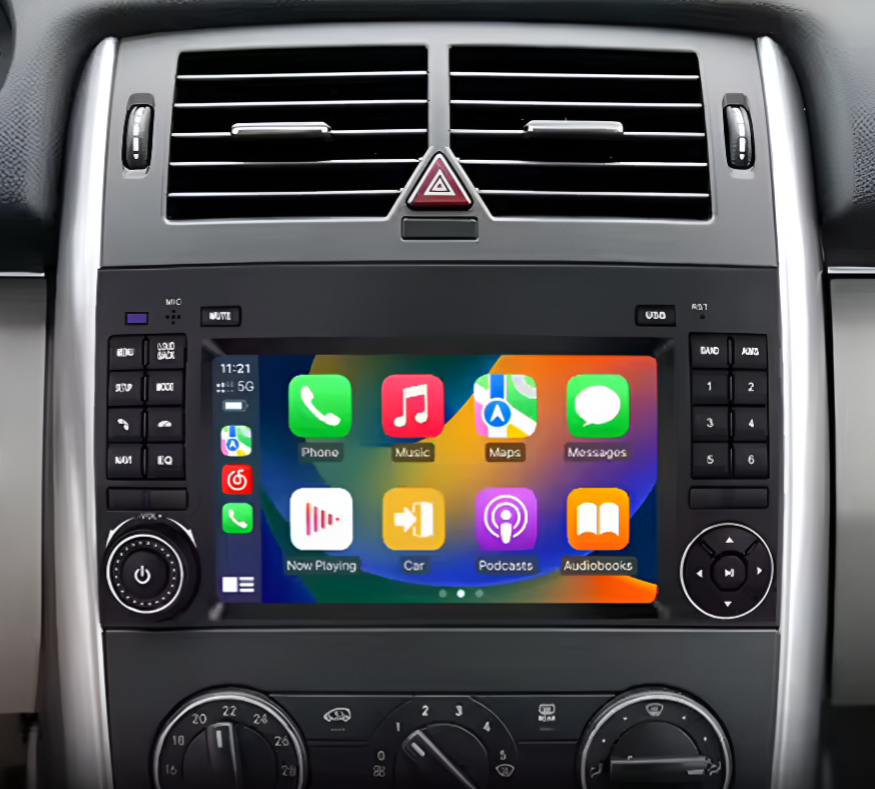 Autoradio connecté Android Auto et Apple CarPlay pour VW Crafter (2006 à 2012)