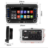 Autoradio connecté Android Auto et Apple CarPlay pour Volkswagen VW Scirocco (2008 à 2013)