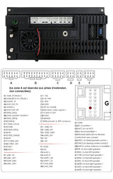Autoradio connecté Android Auto et Apple CarPlay pour Volkswagen Polo 5 6R (2009 à 2013)