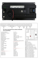 Autoradio connecté Android Auto et Apple CarPlay pour Volkswagen VW Amarok (2010 à 2013)