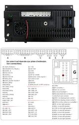 Autoradio connecté Android Auto et Apple CarPlay pour Volkswagen VW Passat (2005 à 2013)