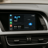 Autoradio connecté Boitier Android Auto et Apple CarPlay pour Audi A4 S4 RS4 B8 (2007 à 2016)