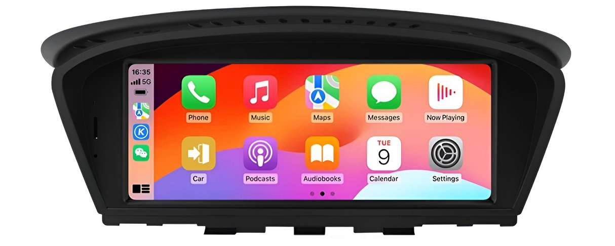 Autoradio connecté Android Auto et Apple CarPlay pour BMW Série 3 M3 E90 E92 CCC CIC (2005 à 2012)