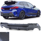 Diffuseur pare-choc arrière type M Performance pour BMW Série 1 F40 (2019 à 2024)
