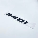 Badges de coffre Lettrage Noirs BMW Série 3 modèles E36 E46 E92 F30 320d 330d 335i
