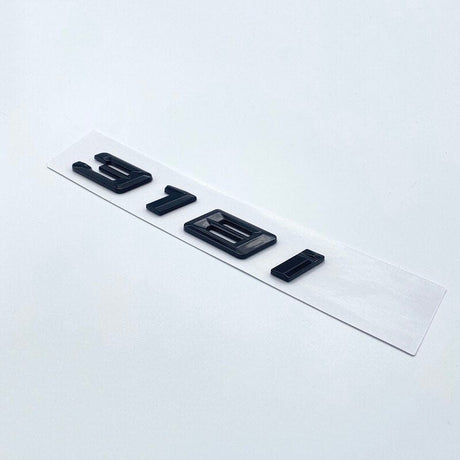 318i New Font Numbers Letters 316i 318i 320i 325i 328i 330i 340i GT ABS Emblem for BMW 3 Series E90 E46 F30 Car Trunk Logo Sticker