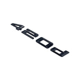 Black trunk logo badge for BMW 4 Series F32 420d 420i 425d 428d 428i 430d 435d 435i 440d 440i