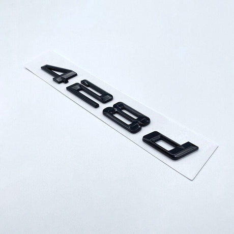 Badges de coffre Lettrage Noirs BMW Série 4 F32 420d 420i 425d 428d 428i 430d 435d 435i 440d 440i