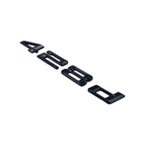 Black trunk logo badge for BMW 4 Series F32 420d 420i 425d 428d 428i 430d 435d 435i 440d 440i