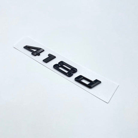 Badges de coffre Lettrage Noirs BMW Série 4 F32 420d 420i 425d 428d 428i 430d 435d 435i 440d 440i