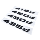 Black trunk logo badge for BMW 4 Series F32 420d 420i 425d 428d 428i 430d 435d 435i 440d 440i