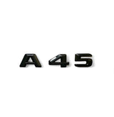 Logos Noirs Badges de coffre Mercedes A45 A35 A45s A35s AMG Classe A W176 W177