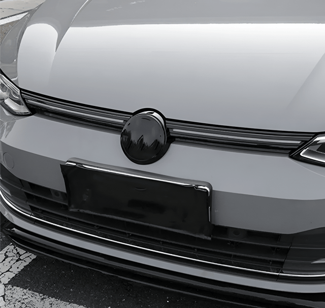Baguette de calandre Black Style pour VW GOLF 8