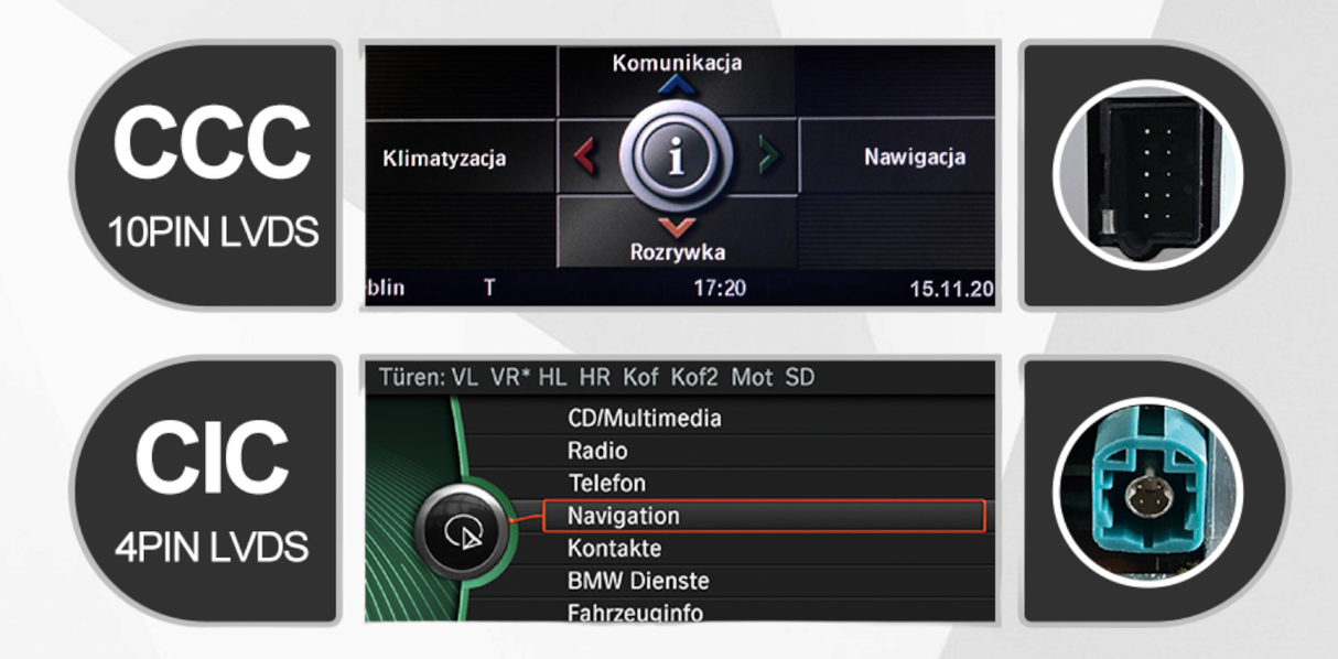 Boîtier Autoradio Android Auto et Apple CarPlay pour BMW X6 E71 CCC CIC (2008 - 2013)