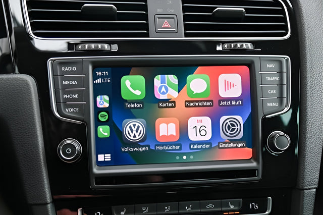 Boîtier Autoradio Android Auto et Apple CarPlay pour Volkswagen Tiguan II (2017 - 2019)