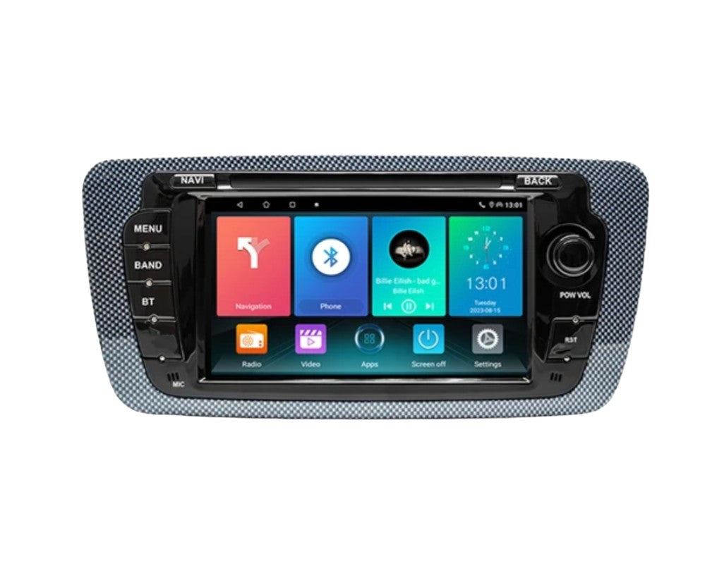 Autoradio connecté Android Auto et Apple CarPlay Seat Ibiza 6J (2009 à 2012)