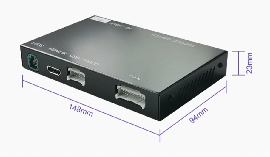 Boîtier Autoradio connecté Android Auto et Apple CarPlay pour Mercedes Classe S W222 NTG 5.0 (2013 à 2017)