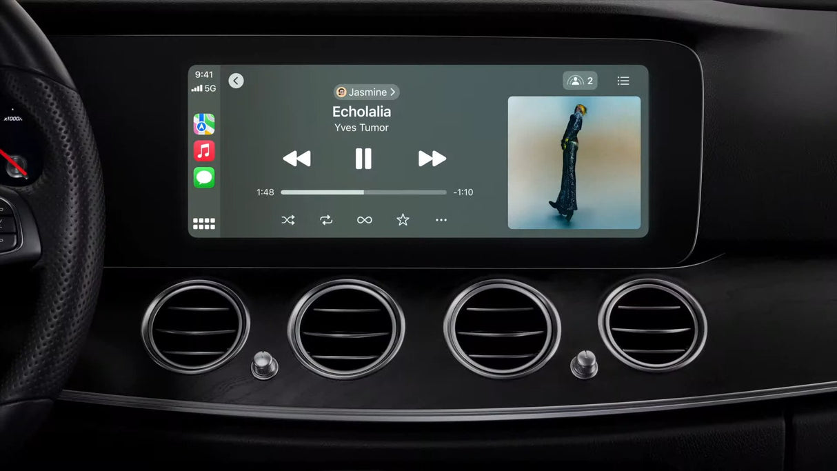 Boîtier Autoradio connecté Android Auto et Apple CarPlay pour Mercedes Vito, Viano et Classe V W447 NTG 5.0 (2015 à 2019)