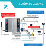 Boîtier Autoradio connecté Android Auto et Apple CarPlay pour Mercedes Vito, Viano et Classe V W447 NTG 5.0 (2015 à 2019)