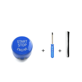 Bouton de Démarrage Performance Rouge Bleu Argent pour BMW Série 1 2 3 4 5 X3 X4 X5 X6 F20 F30 F32 (2010 à 2020)
