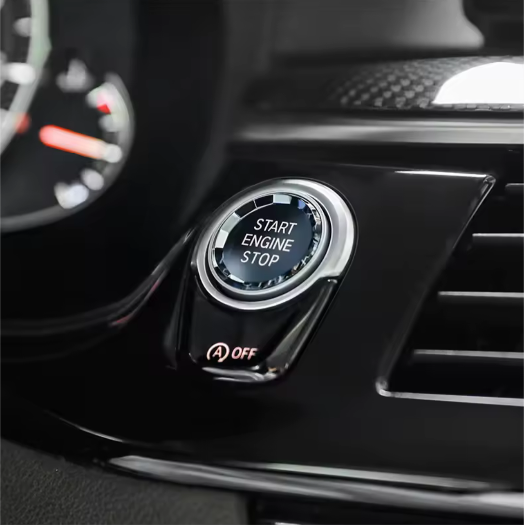 Bouton de démarrage Start/Stop Cristal pour BMW Série 5 F10 (2010 à 2017)