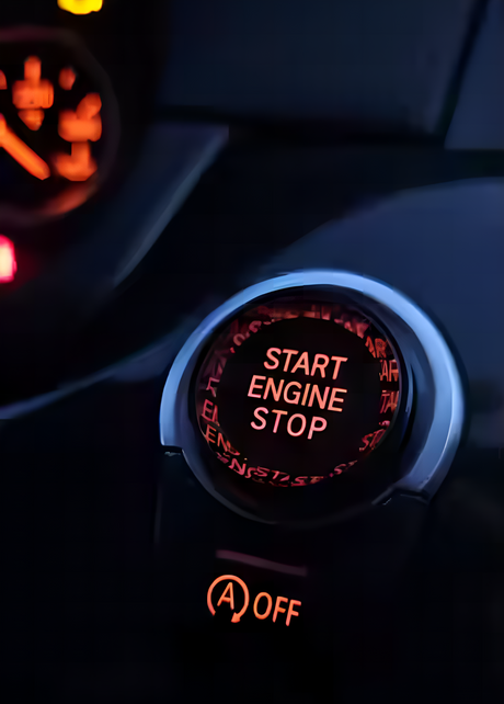 Bouton de démarrage Start/Stop Cristal pour BMW Série 7 F01 (2008 à 2015)