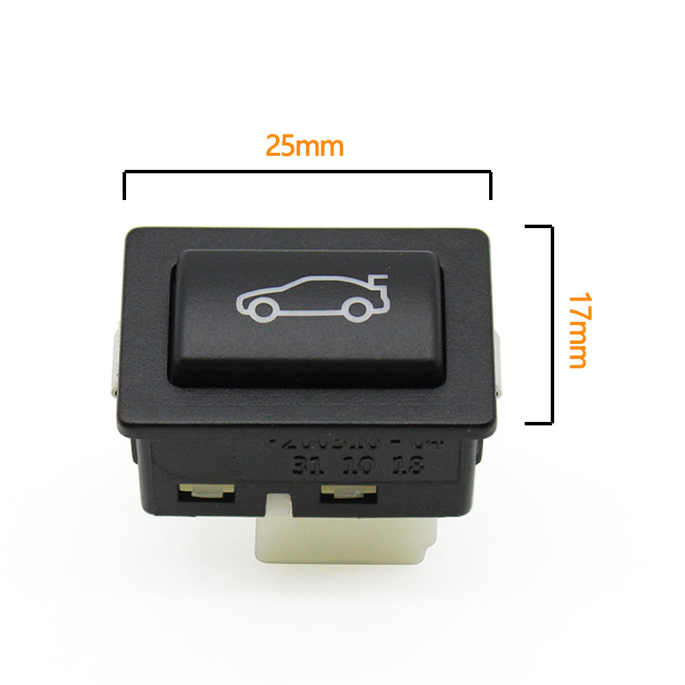 Bouton d'ouverture et déverrouillage de coffre pour BMW Série 6 E63 - 2003 à 2010