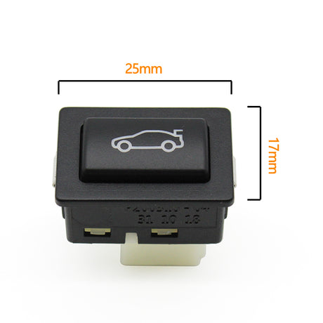 Bouton d'ouverture et déverrouillage de coffre pour BMW Série 6 E63 - 2003 à 2010